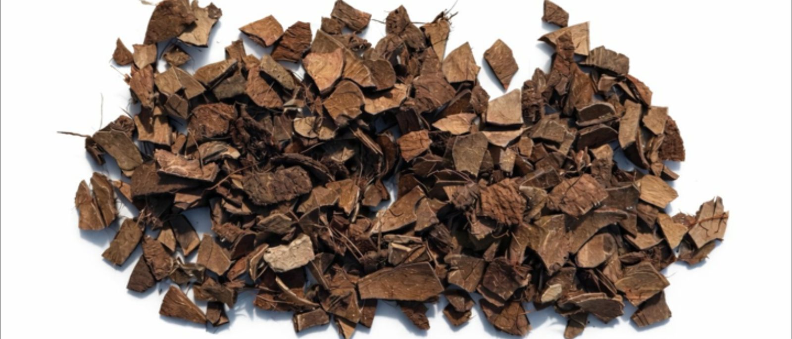 Crushed coconut shell